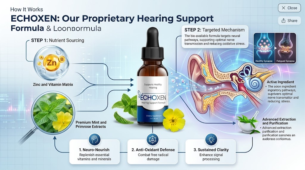 How EchoXen works: nutrient sourcing, targeted mechanism and sustained clarity